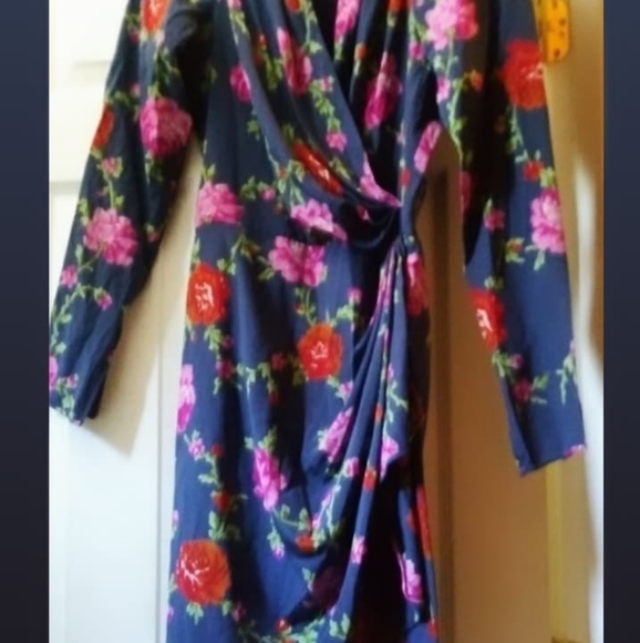 Ungaro Parallele Paris Dresses & Skirts - Ungaro Parallele Paris Faux Wrap Dress